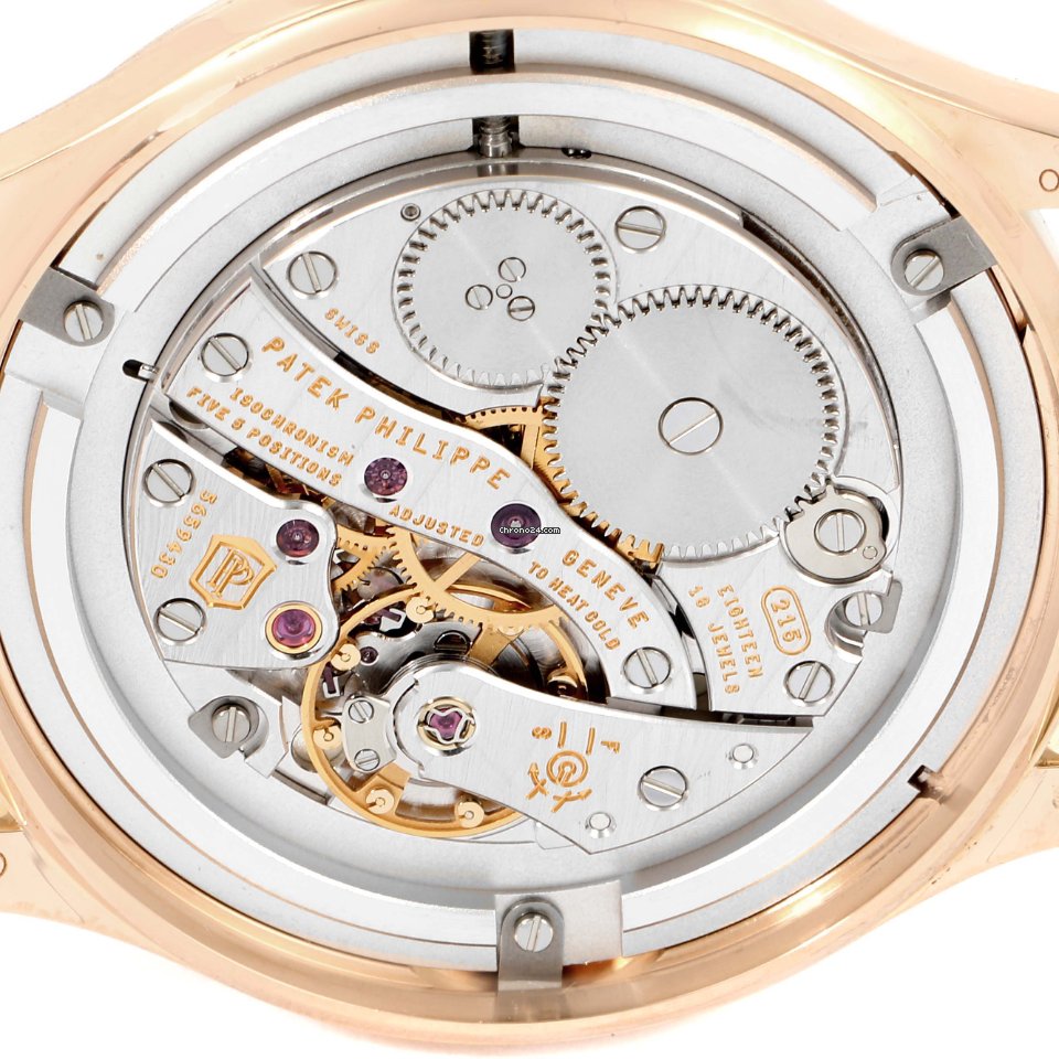 IMG_9081 Patek Philippe Calatrava Womens watch Manual winding Rose gold 4897R-010 Replica 8