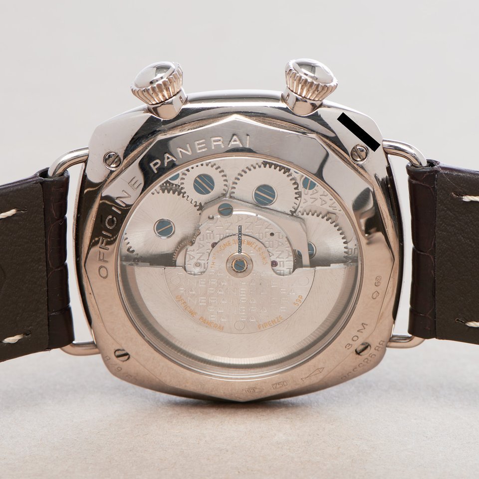 IMG_9081 Panerai Mens watch Unisex Automatic White gold PAM00046 Replica 8