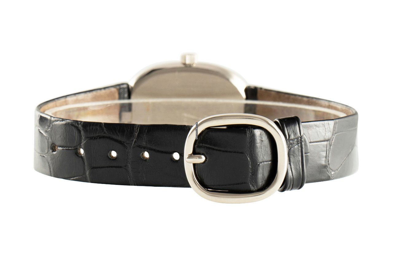 IMG_9081 Patek Philippe Golden Ellipse Mens watch Unisex Manual winding White gold 3978 Replica 8