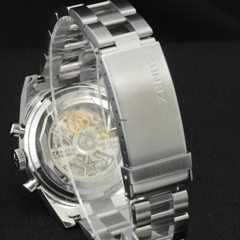 Zenith El Primero Chronomaster Mens watch Unisex Automatic Steel 03.A384.400 21.M384 Replica 8