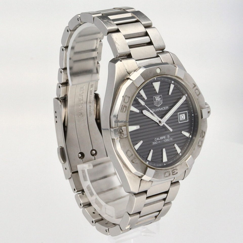 IMG_9081 TAG Heuer Aquaracer 300M Mens watch Unisex Automatic Steel WAY2113 Replica 8