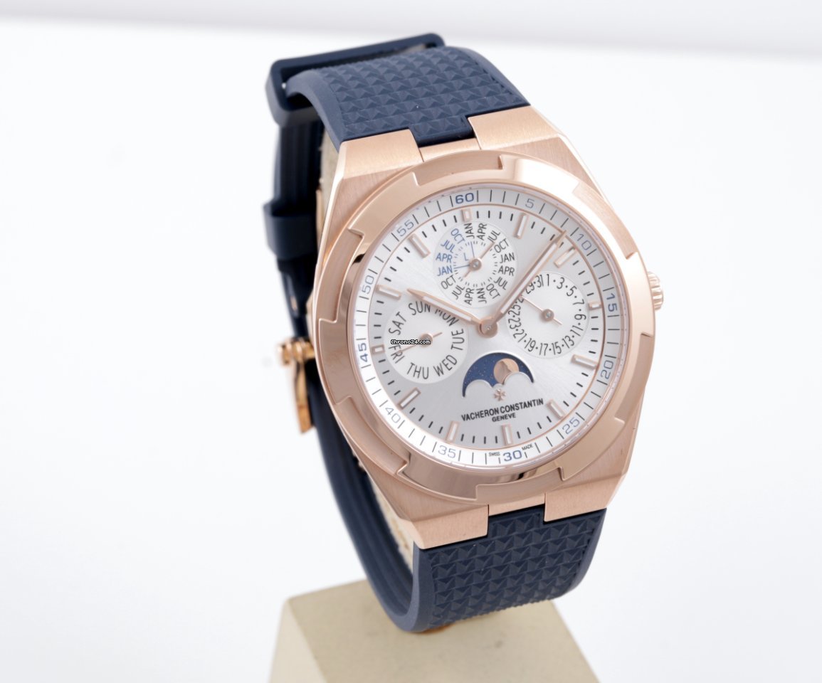 IMG_9081 Vacheron Constantin Overseas Mens watch Unisex Automatic Rose gold 4300V 000R-B064 Replica 8