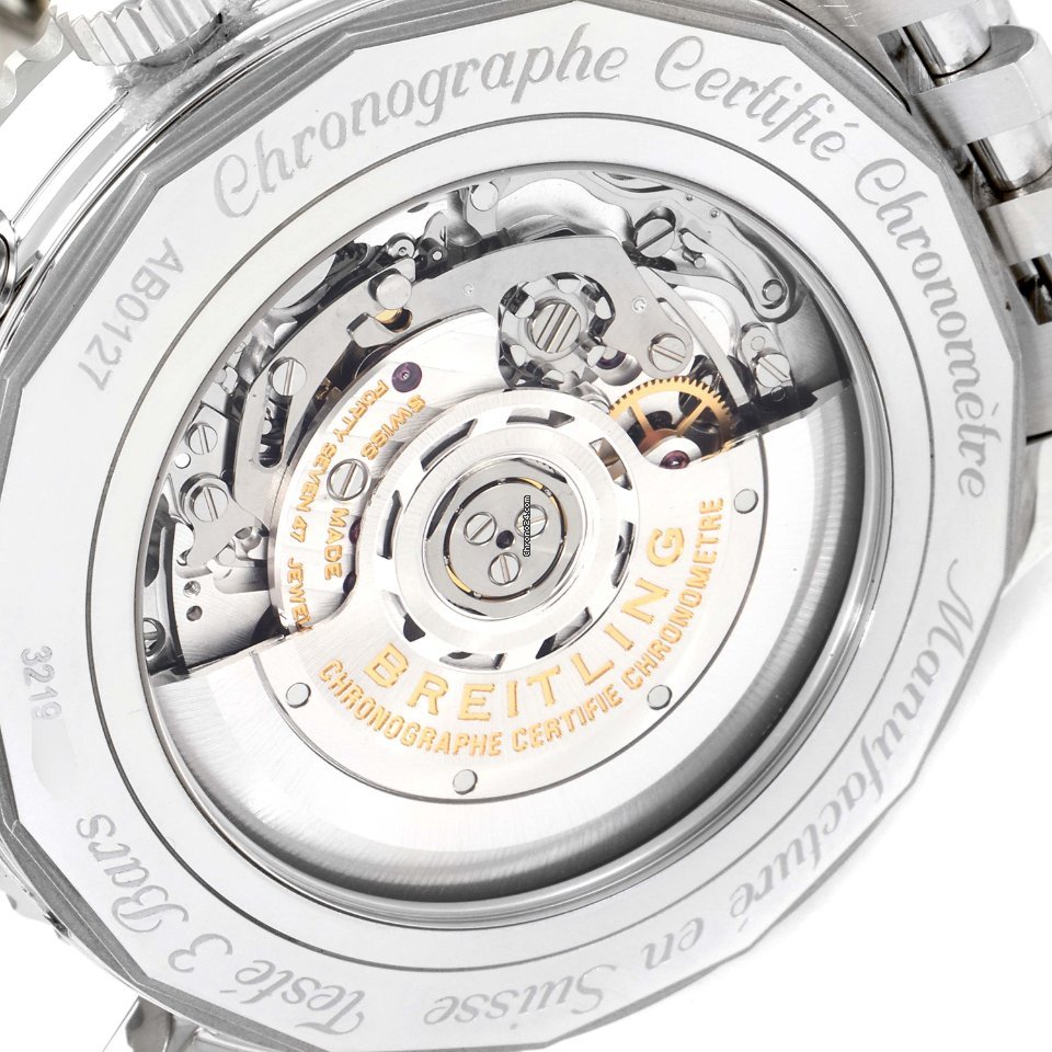 IMG_9081 Breitling Navitimer 01 (46 MM) Mens watch Unisex Automatic Steel AB012721-C889-453A Replica 8