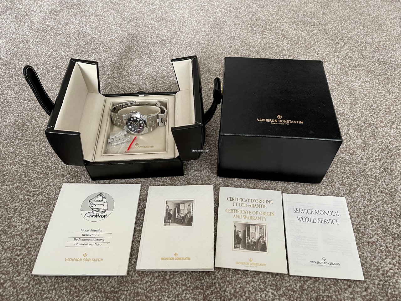 Vacheron Constantin Overseas Mens watch Unisex Automatic Steel 42042 423A Replica 8