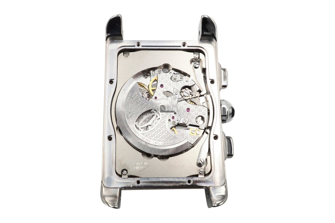 IMG_9081 Cartier Tank Americaine Mens watch Unisex Automatic White gold W2609456 Replica 8