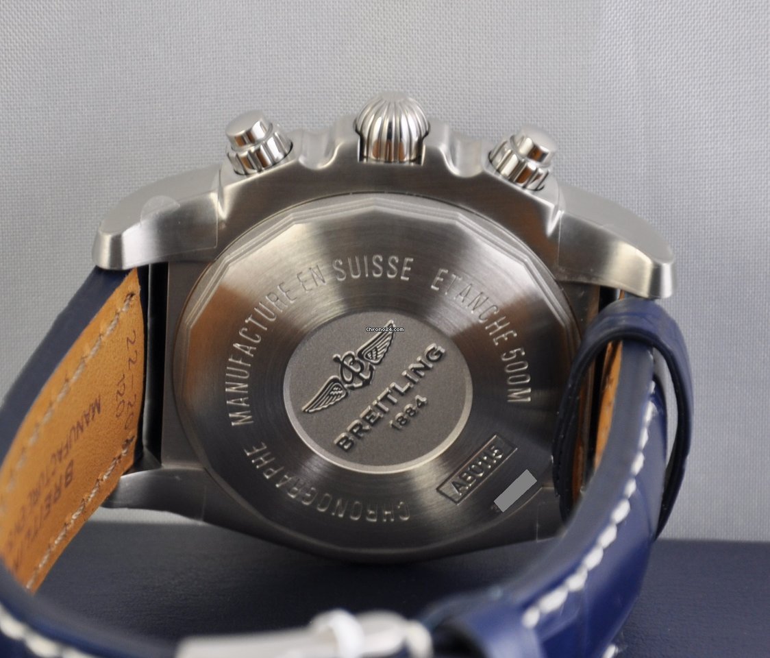 IMG_9081 Breitling Chronomat 44 Mens watch Unisex Automatic Steel AB0115101C1P1 Replica 8