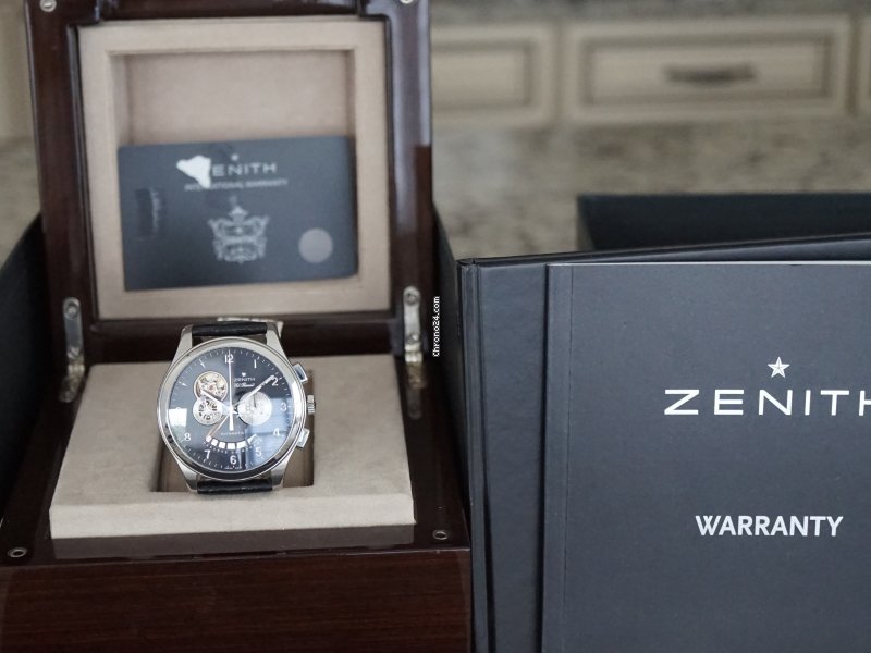 Zenith El Primero Mens watch Unisex Automatic Steel 03.0520.4021 Replica 8
