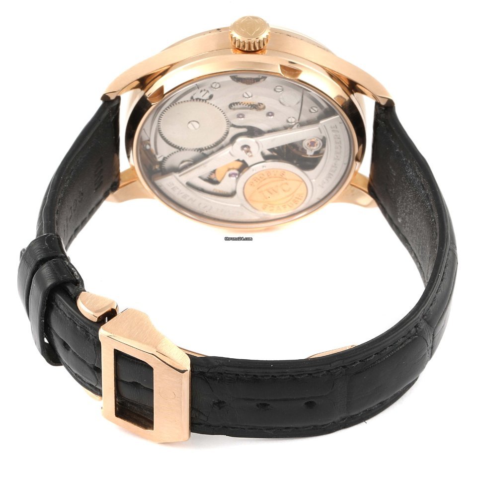 IMG_9081 IWC Portuguese Mens watch Unisex Automatic Rose gold IW500004 Replica 8