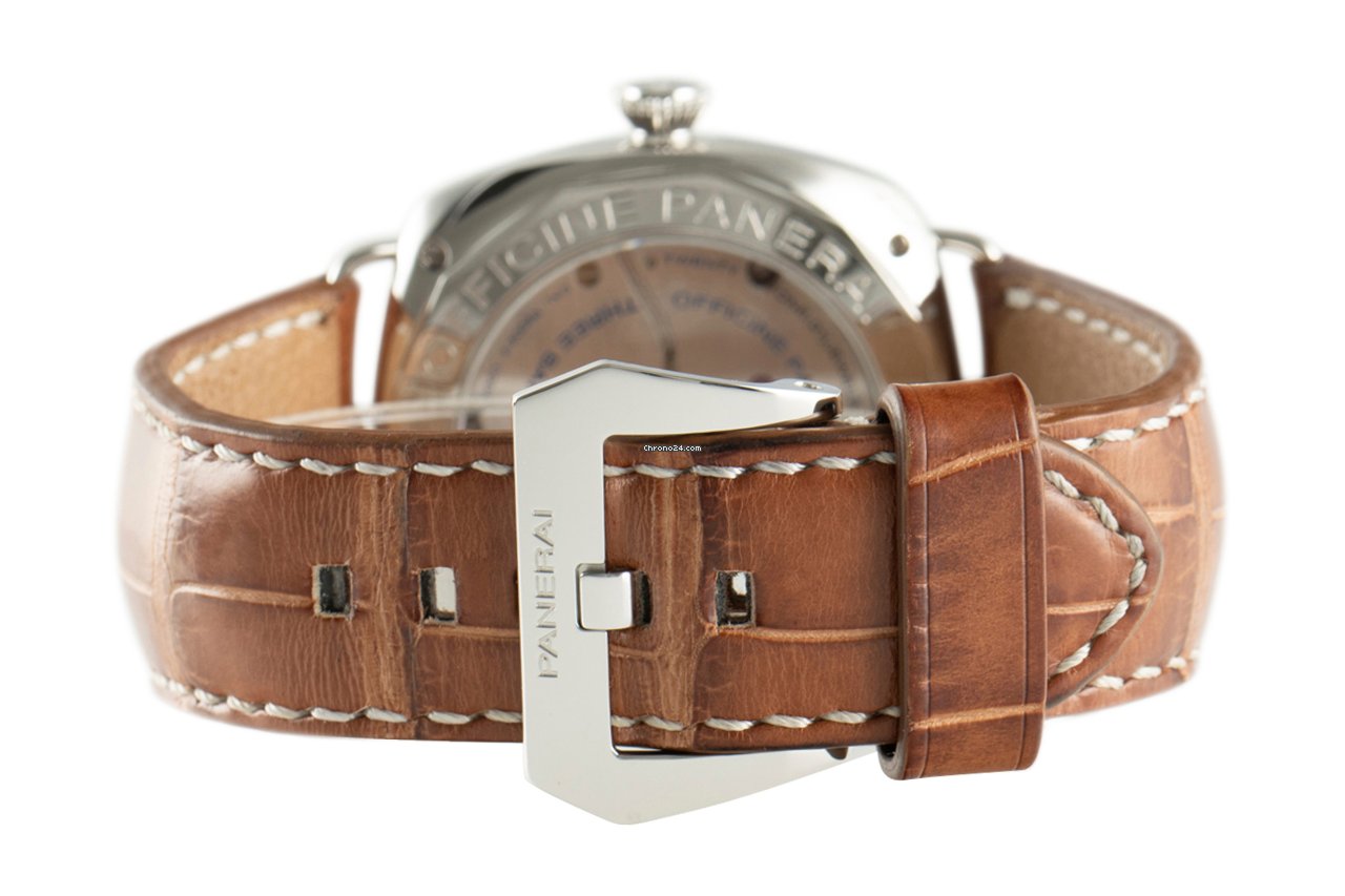 IMG_9081 Panerai Radiomir 8 Days Mens watch Unisex Manual winding Steel PAM00268 Replica 8