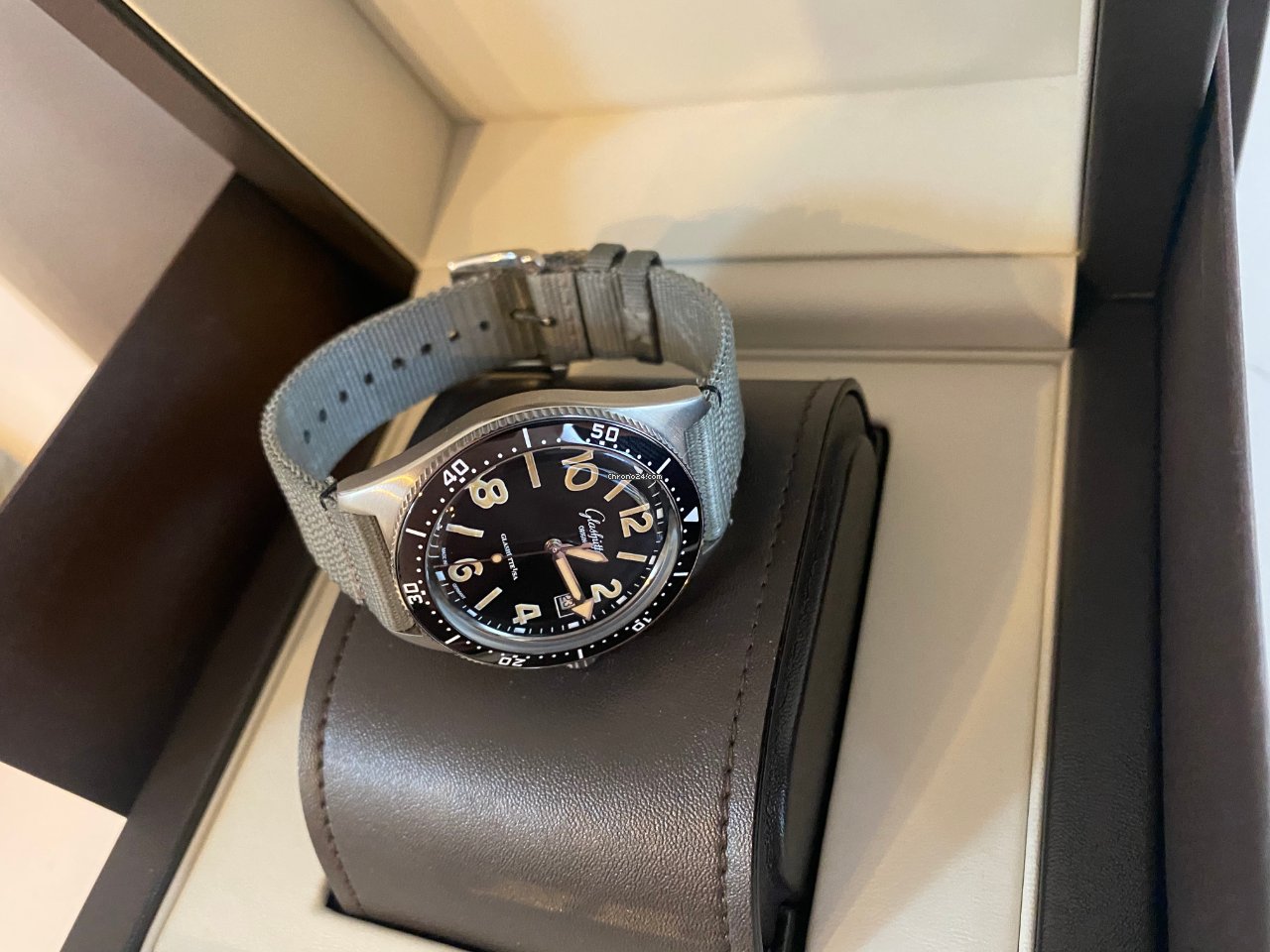 IMG_9081 Glashutte Original Mens watch Unisex Automatic Steel 1-39-11-06-80-08 Replica 8