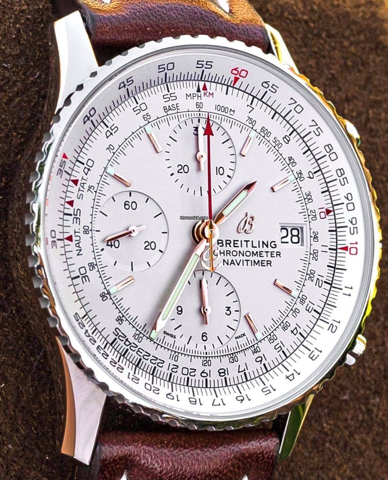 IMG_9081 Breitling Navitimer Heritage Mens watch Unisex Automatic Steel A13324121G1X1 Replica 8