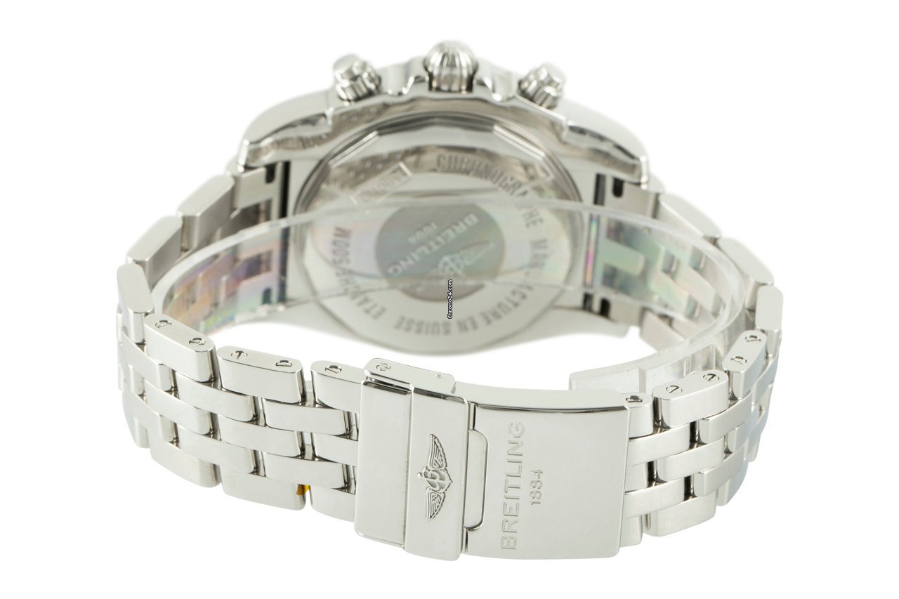 IMG_9081 Breitling Chronomat 44 Mens watch Unisex Automatic Steel AB0110 Replica 8