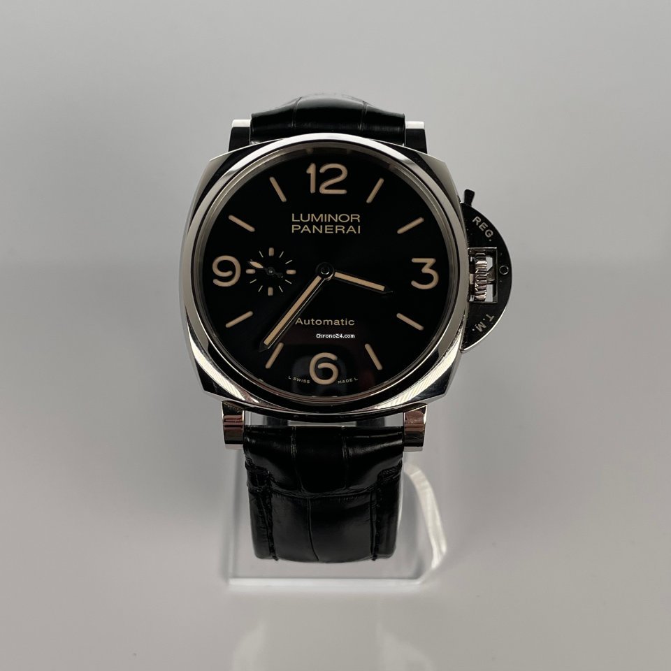 IMG_9081 Panerai Luminor Due Mens watch Unisex Automatic Steel PAM 00674 Replica 8