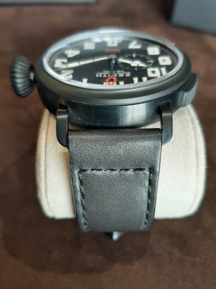 IMG_9081 Zenith Pilot Type 20 GMT Mens watch Unisex Automatic Titanium 96.2430.693 21.C703 Replica 8