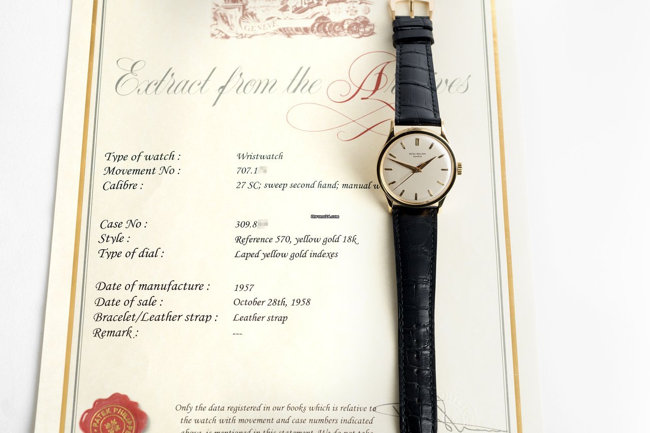 IMG_9081 Patek Philippe Calatrava Manual winding Yellow gold 570 Replica 8