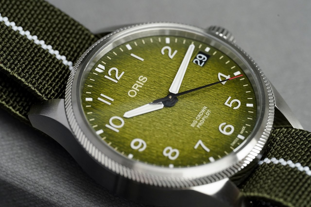 IMG_9081 Oris Big Crown ProPilot Mens watch Unisex Automatic Steel 01 751 7761 4187-Set Replica 8