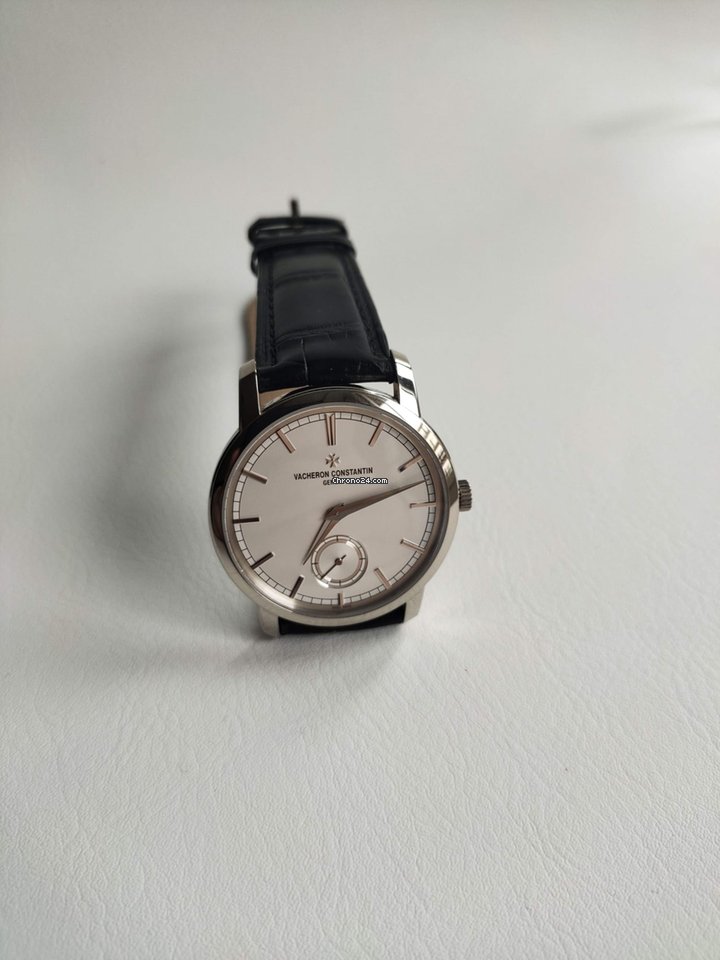 IMG_9081 Vacheron Constantin Patrimony Mens watch Unisex Manual winding White gold 82172 000G-9383 Replica 8