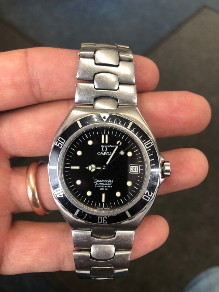IMG_9081 Omega Seamaster Mens watch Unisex Automatic Steel 3681041 Replica 8