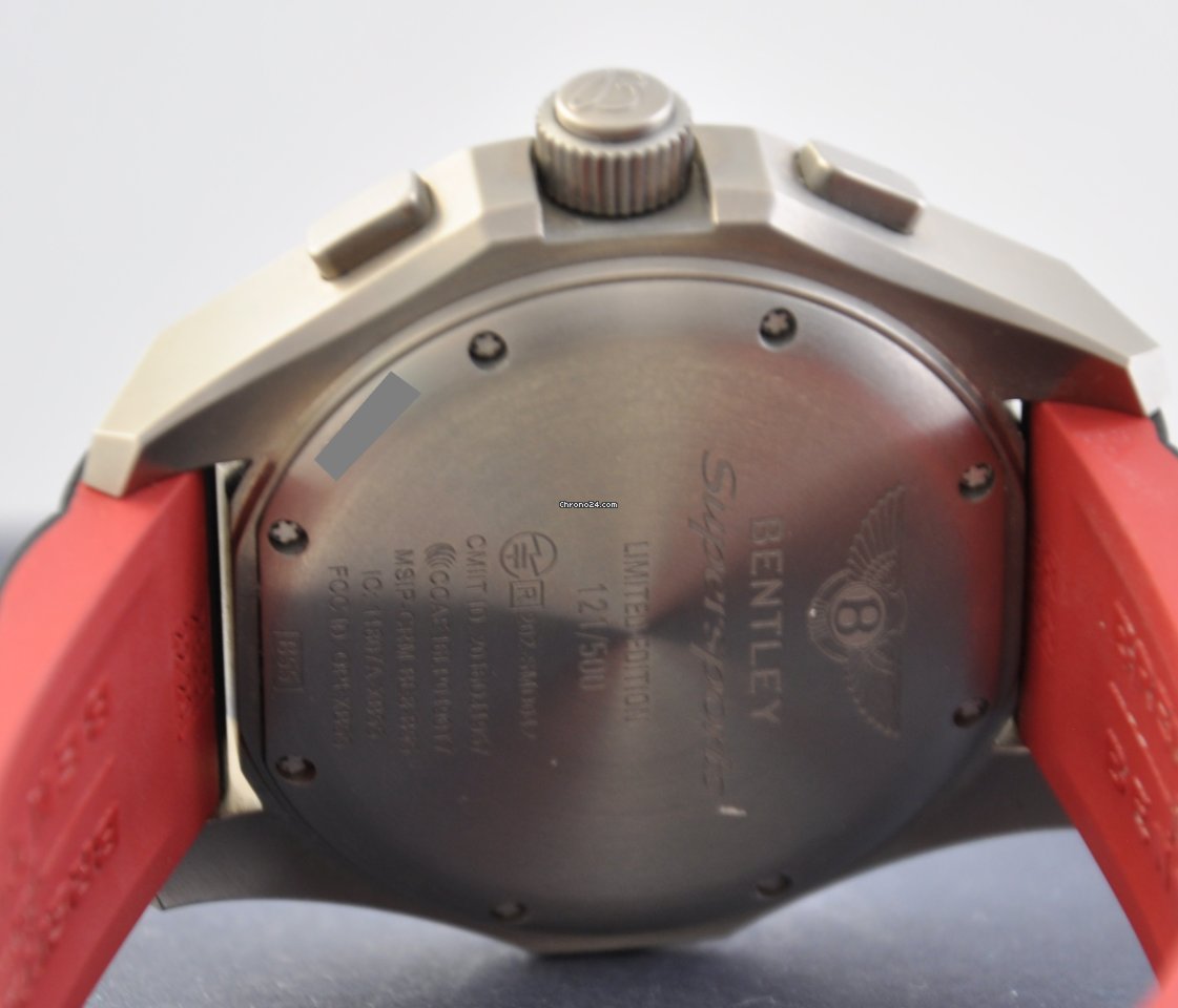IMG_9081 Breitling Bentley Supersports Mens watch Unisex Quartz Titanium EB552022 BF47 Replica 8