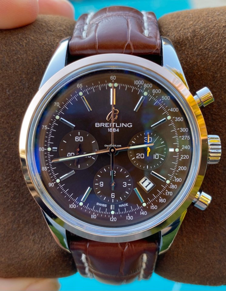 IMG_9081 Breitling Transocean Chronograph Mens watch Unisex Automatic Steel UB015212 Q594 Replica 8