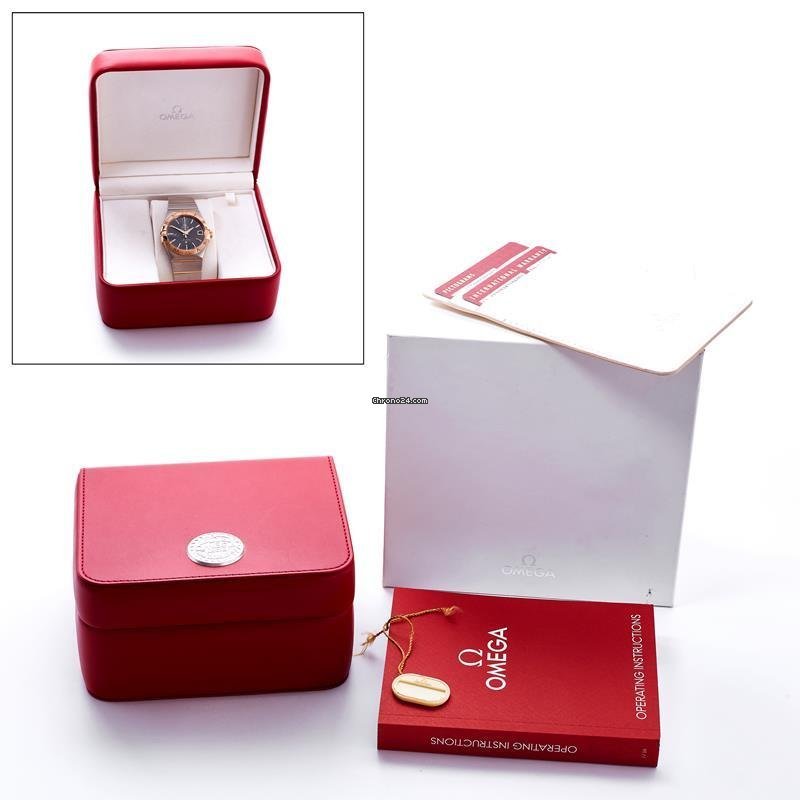 Omega Constellation Men Mens watch Unisex Automatic Gold Steel 123.20.38.21.06.002 Replica 8