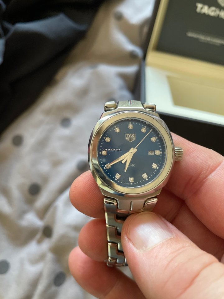 TAG Heuer Link Lady Womens watch Quartz Steel WBC1318.BA0600 Replica 8