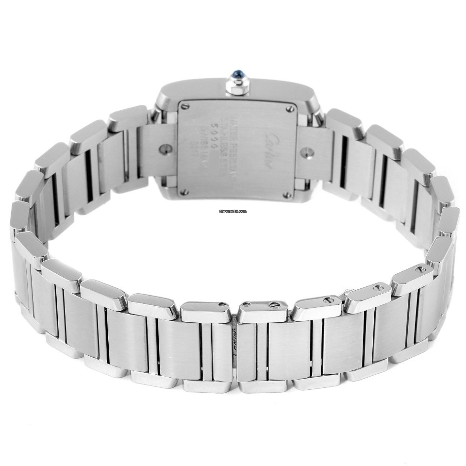 Cartier Tank Francaise Womens watch Quartz Steel WE110006 Replica 8