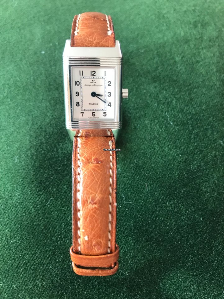 IMG_9081 Jaeger-LeCoultre Reverso Lady Womens watch Quartz Steel 260.8.86 Replica 8