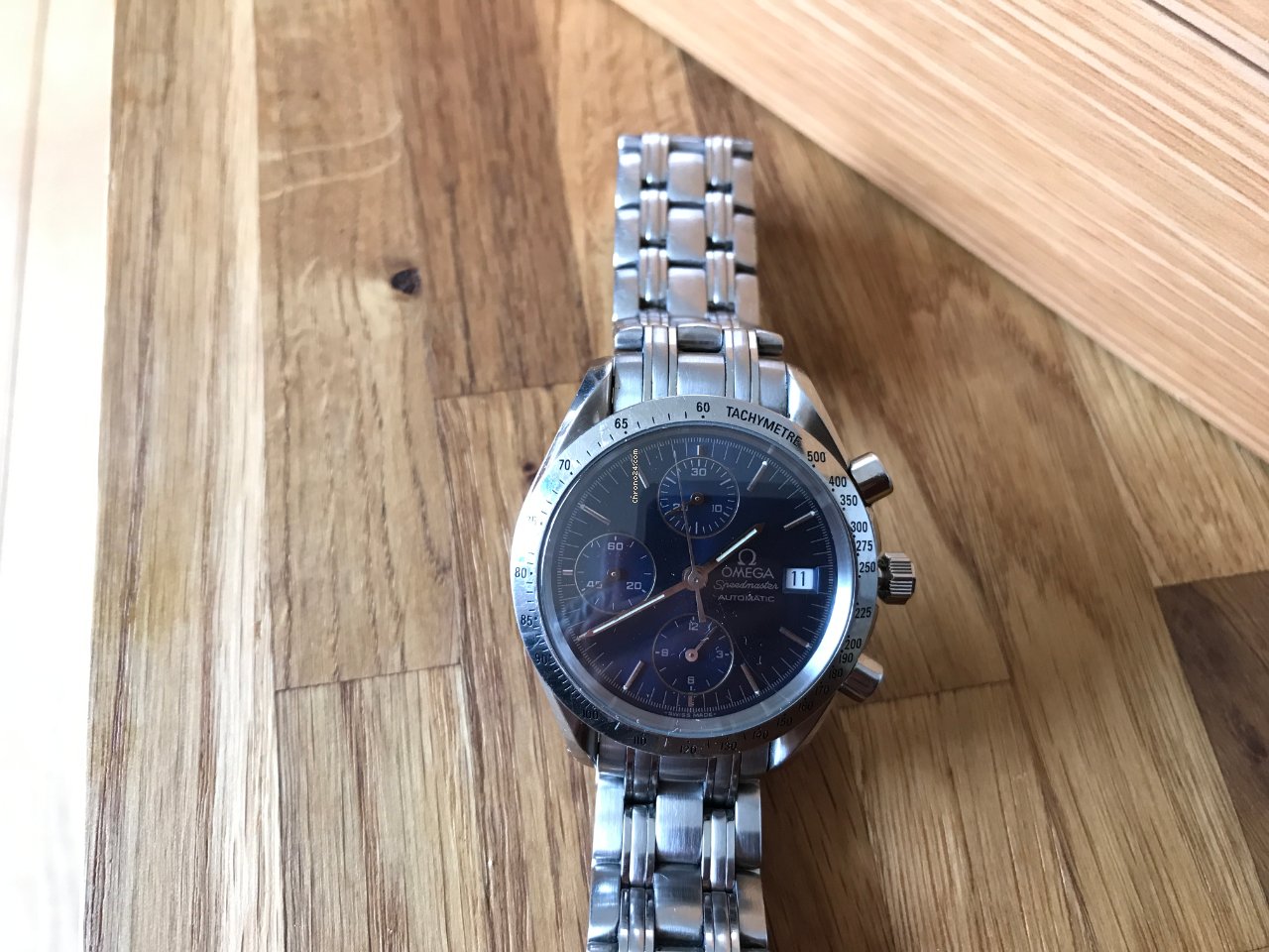 IMG_9081 Omega Speedmaster Date Mens watch Unisex Automatic Steel 3511.80 Replica 8