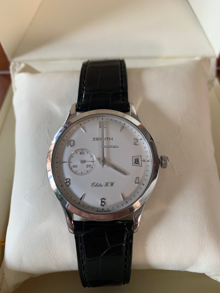 IMG_9081 Zenith Elite Mens watch Unisex Manual winding Steel 01 1125 650 Replica 8