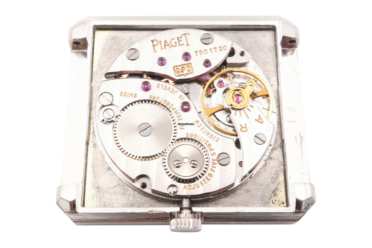 IMG_9081 Piaget Womens watch Manual winding White gold 9154 Replica 8