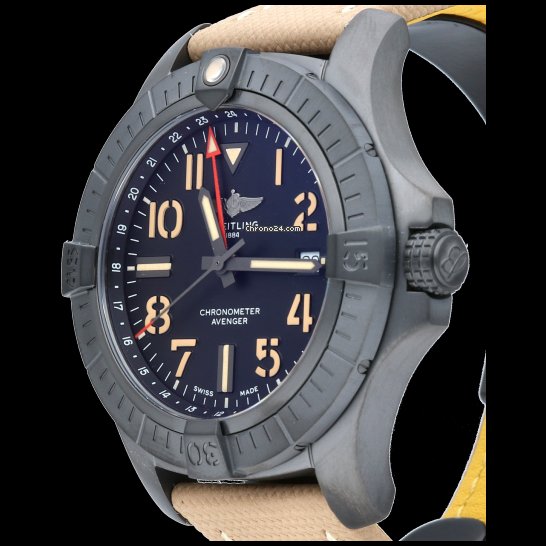 IMG_9081 Breitling Avenger Mens watch Unisex Automatic Titanium V32395101B1X1 Replica 8