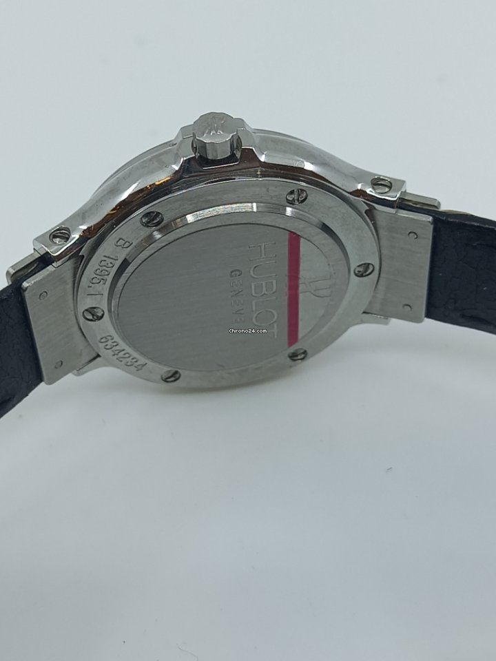 IMG_9081 Hublot Classic Womens watch Quartz Steel 1395.700E.1 Replica 8