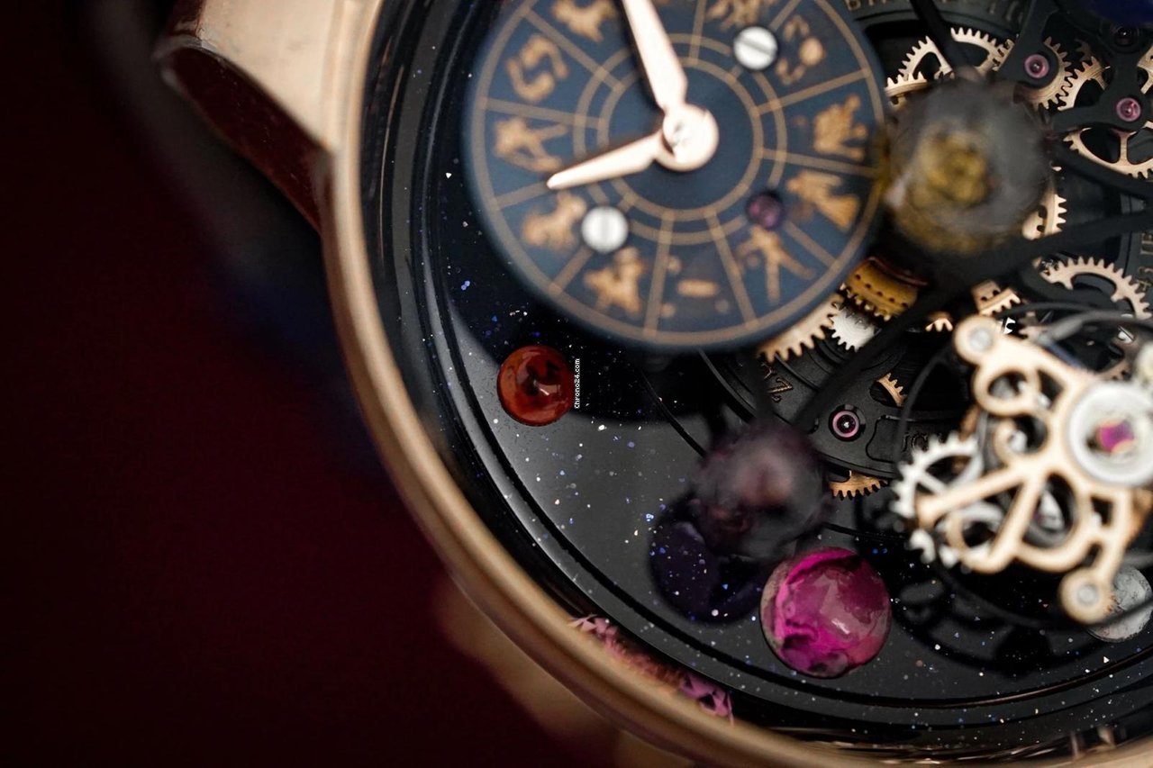 IMG_9081 Jacob & Co. Astronomia Mens watch Unisex Manual winding Rose gold AS310.40.SP.ZK.A Replica 8