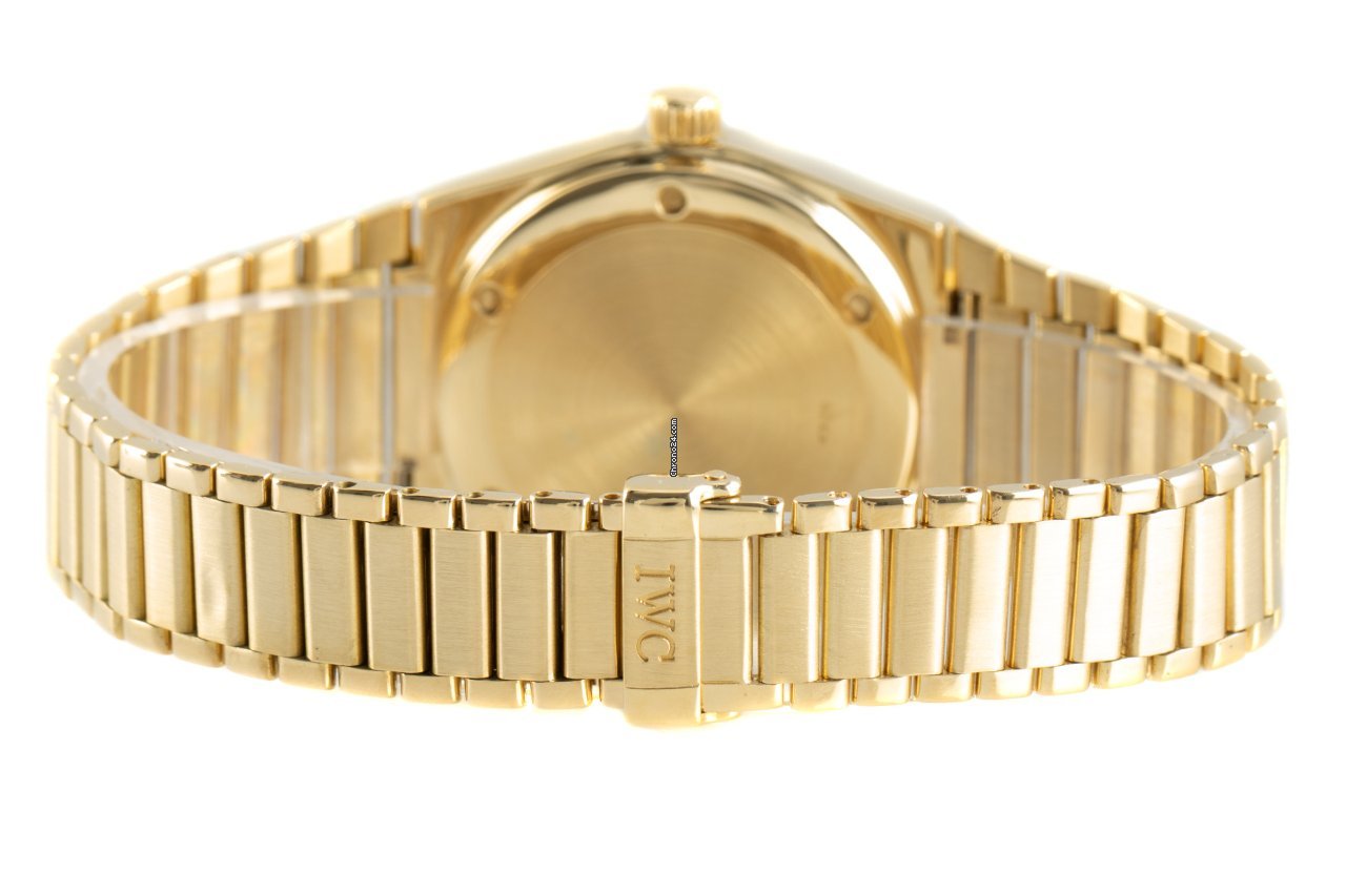 IWC Ingenieur Automatic Mens watch Unisex Automatic Yellow gold 9240 Replica 8