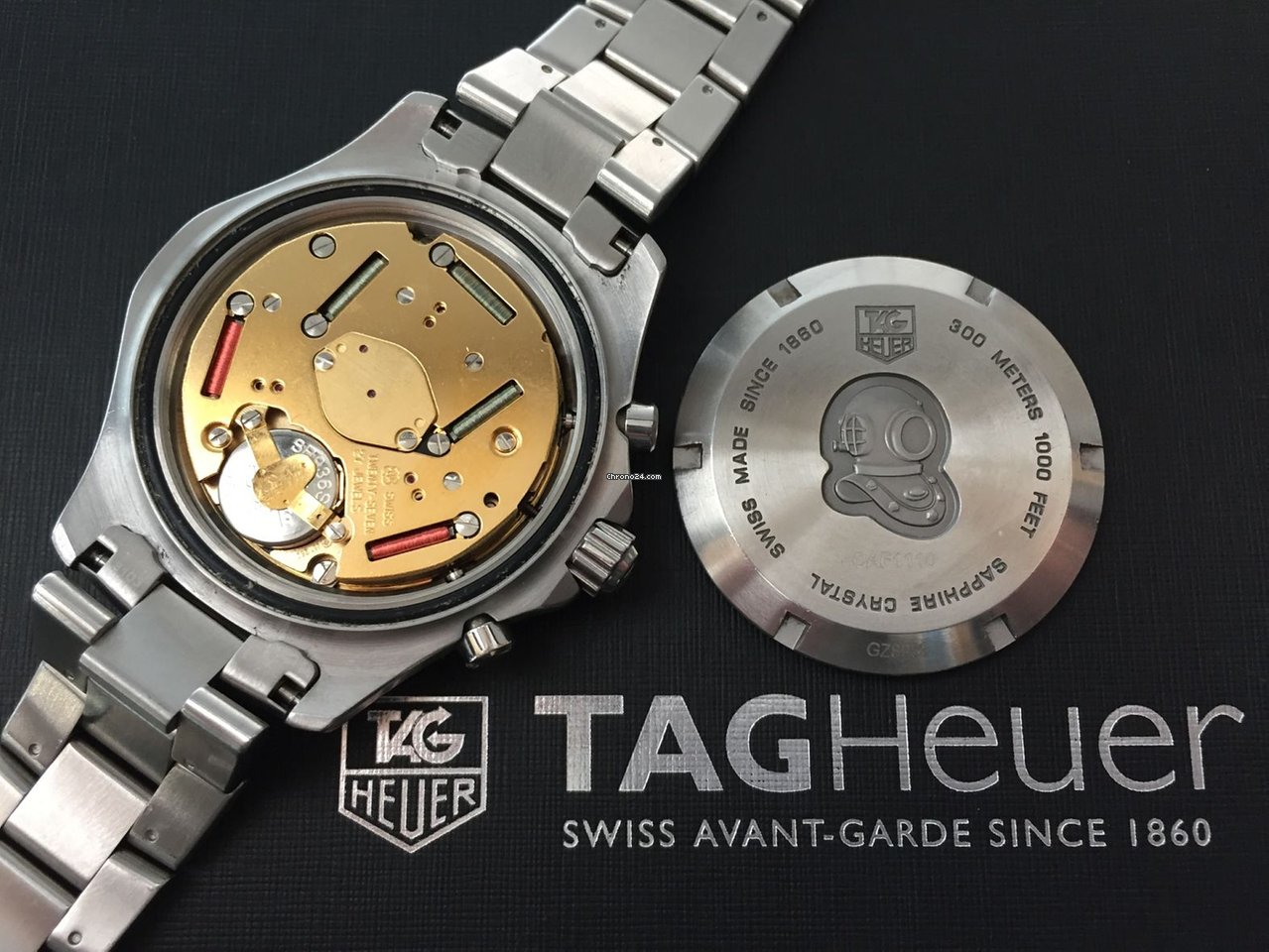 IMG_9081 TAG Heuer Aquaracer 300M Mens watch Unisex Quartz Steel CAF1111 Replica 8