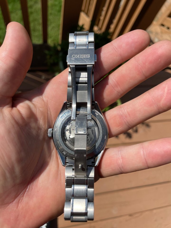 IMG_9081 Seiko Presage Mens watch Unisex Automatic Titanium SARX055 Replica 8