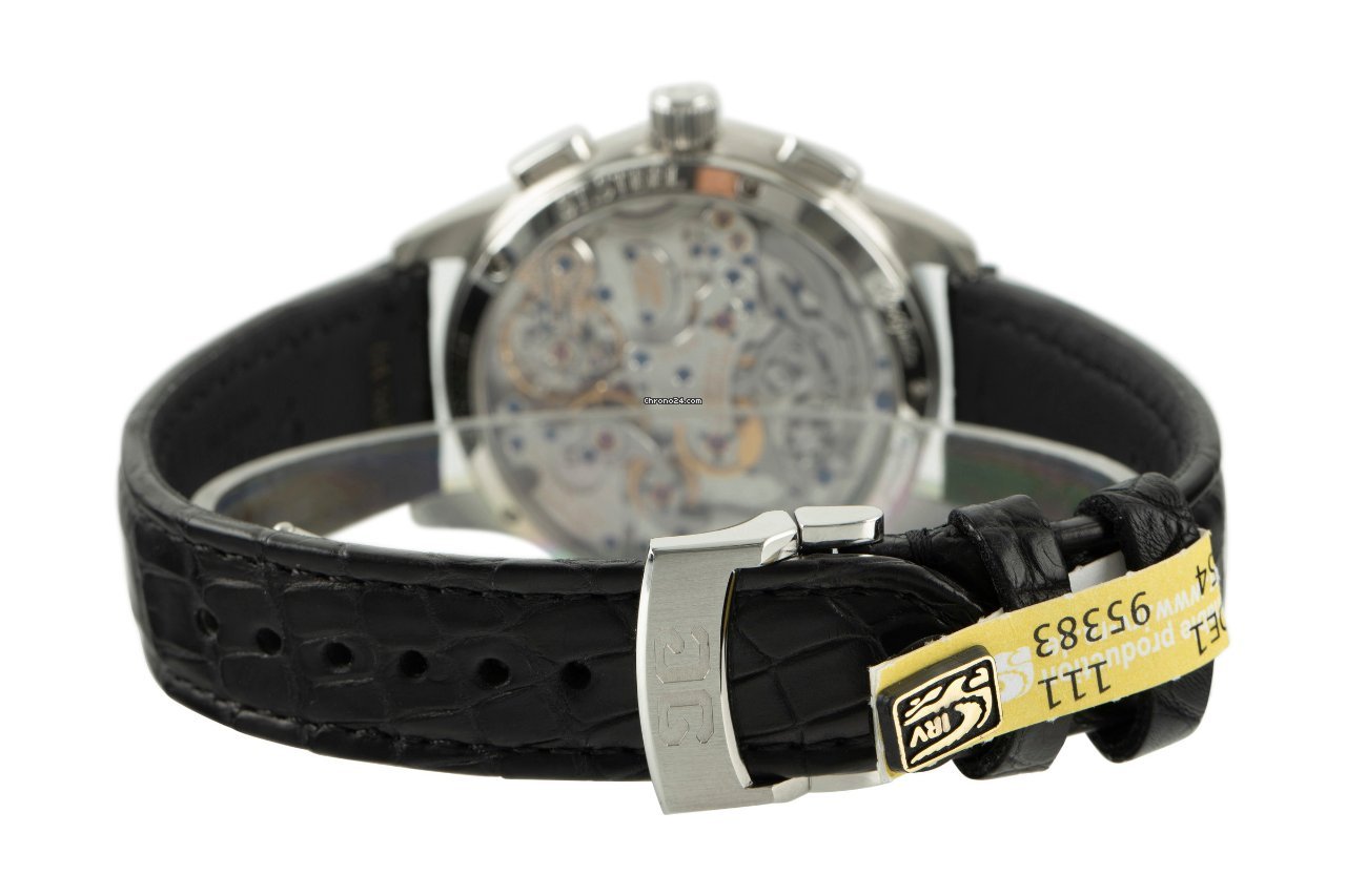 IMG_9081 Glashutte Original PanoGraph Mens watch Unisex Manual winding Steel 61-01-02-02-04 Replica 8
