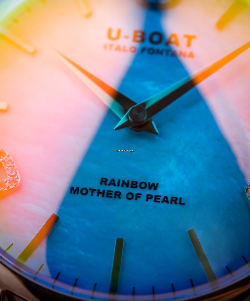 IMG_9081 U-Boat Womens watch Quartz Steel 8475 Replica 8
