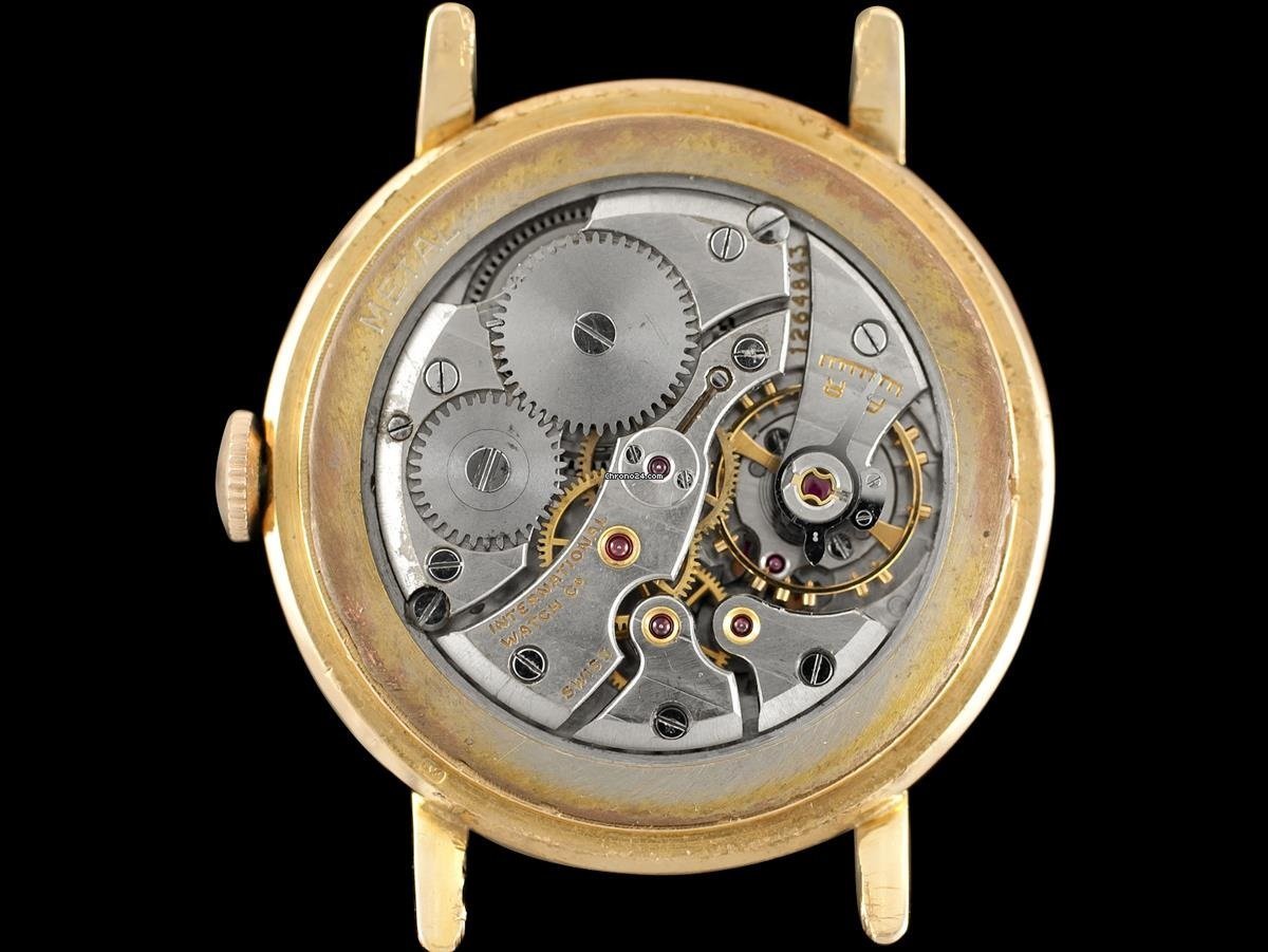 IMG_9081 IWC Mens watch Unisex Manual winding Rose gold 7185 Replica 8