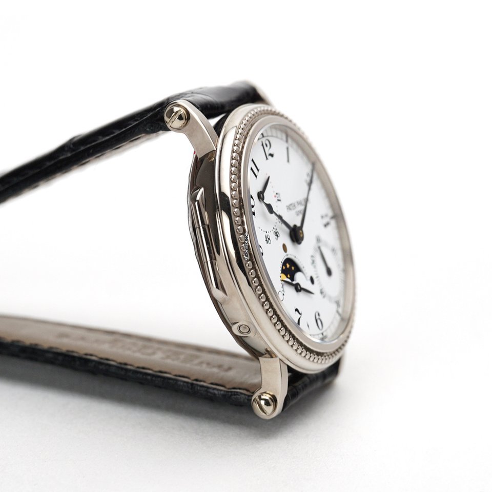 IMG_9081 Patek Philippe Complications Mens watch Unisex Automatic White gold 5015G Replica 8