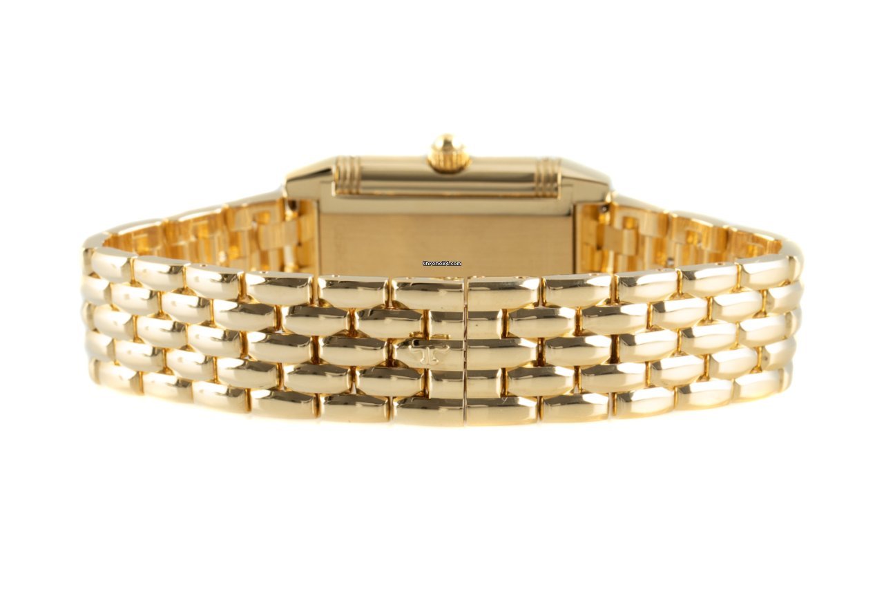 Jaeger-LeCoultre Reverso Duetto Womens watch Manual winding Yellow gold 266.1.44 Replica 8