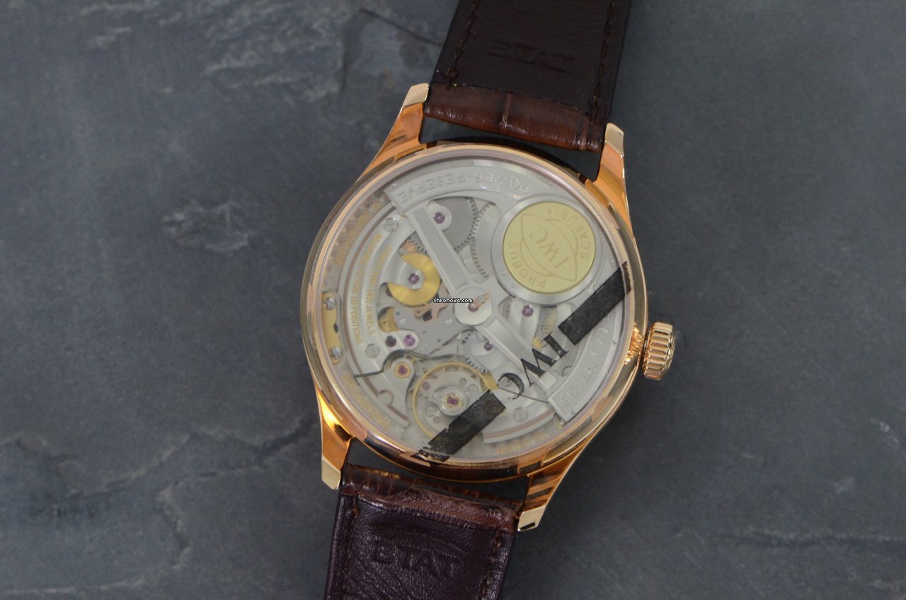 IMG_9081 IWC Portuguese Automatic Mens watch Unisex Automatic Rose gold IW500113 Replica 8