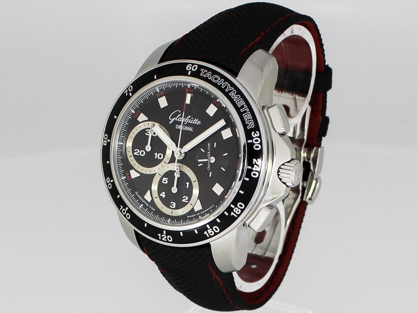 IMG_9081 Glashutte Original Sport Evolution Chronograph Mens watch Unisex Automatic Steel 39-31-43-03-03 Replica 8