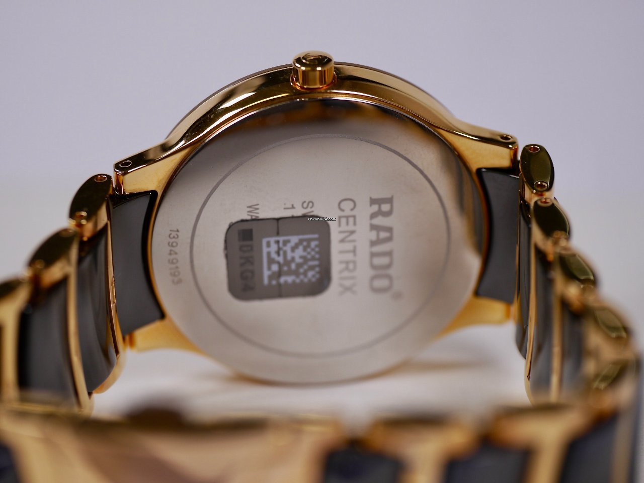 IMG_9081 Rado Centrix Mens watch Unisex Quartz Steel R30554712 Replica 8