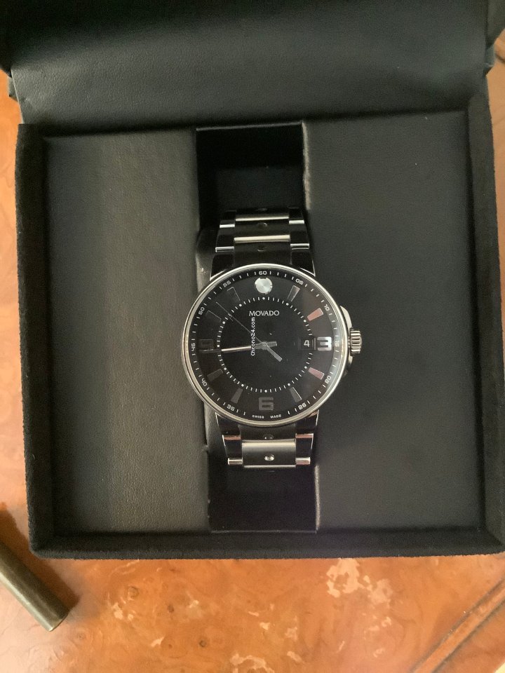 Movado SE Pilot Mens watch Unisex Quartz Steel 0606759 Replica 8