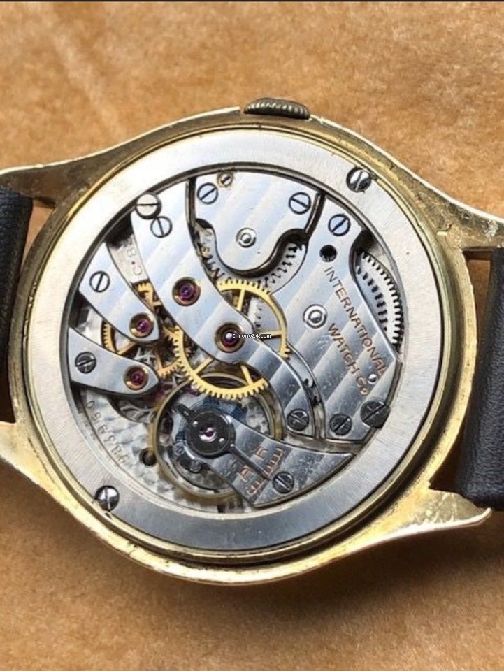 IMG_9081 IWC Mens watch Unisex Manual winding Yellow gold 1025912 Replica 8