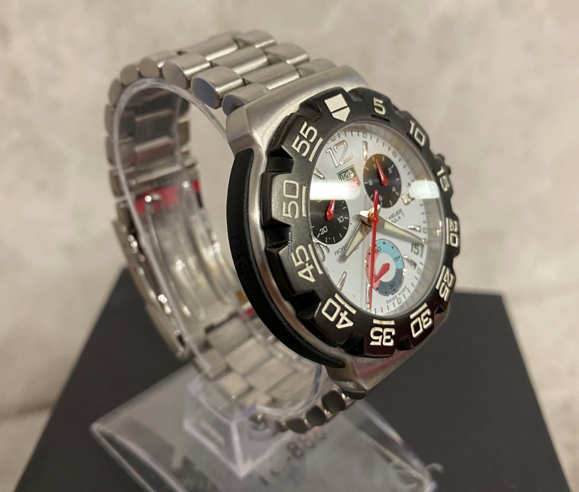 IMG_9081 TAG Heuer Formula 1 Quartz Mens watch Unisex Quartz Steel CAC1111-0 Replica 8