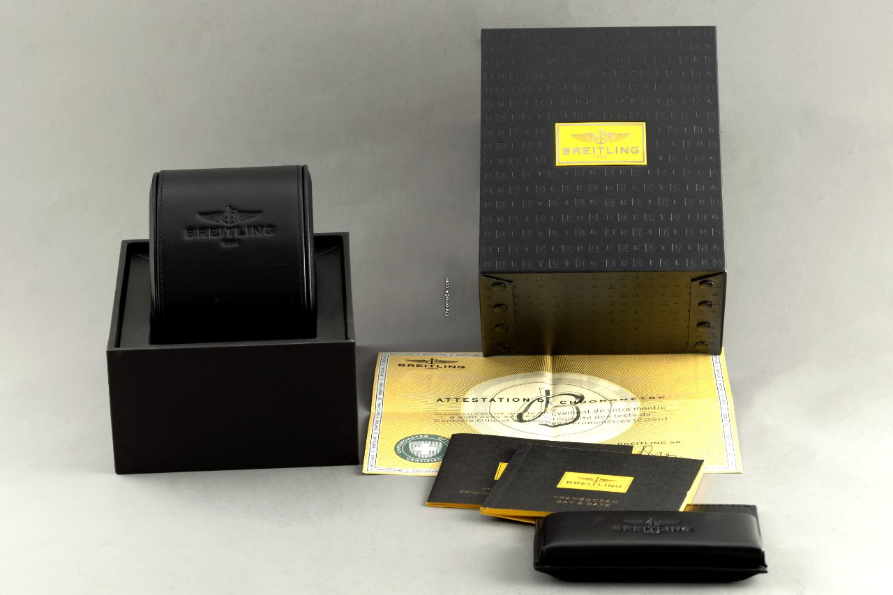 IMG_9081 Breitling Transocean Day & Date Mens watch Unisex Automatic Steel A45310 Replica 8