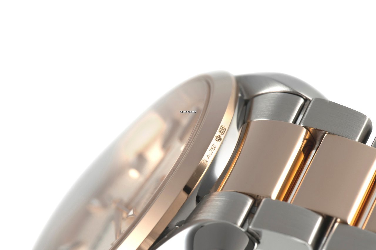 Omega Seamaster Aqua Terra Mens watch Unisex Automatic Gold Steel 231.20.42.21.02.001 Replica 8